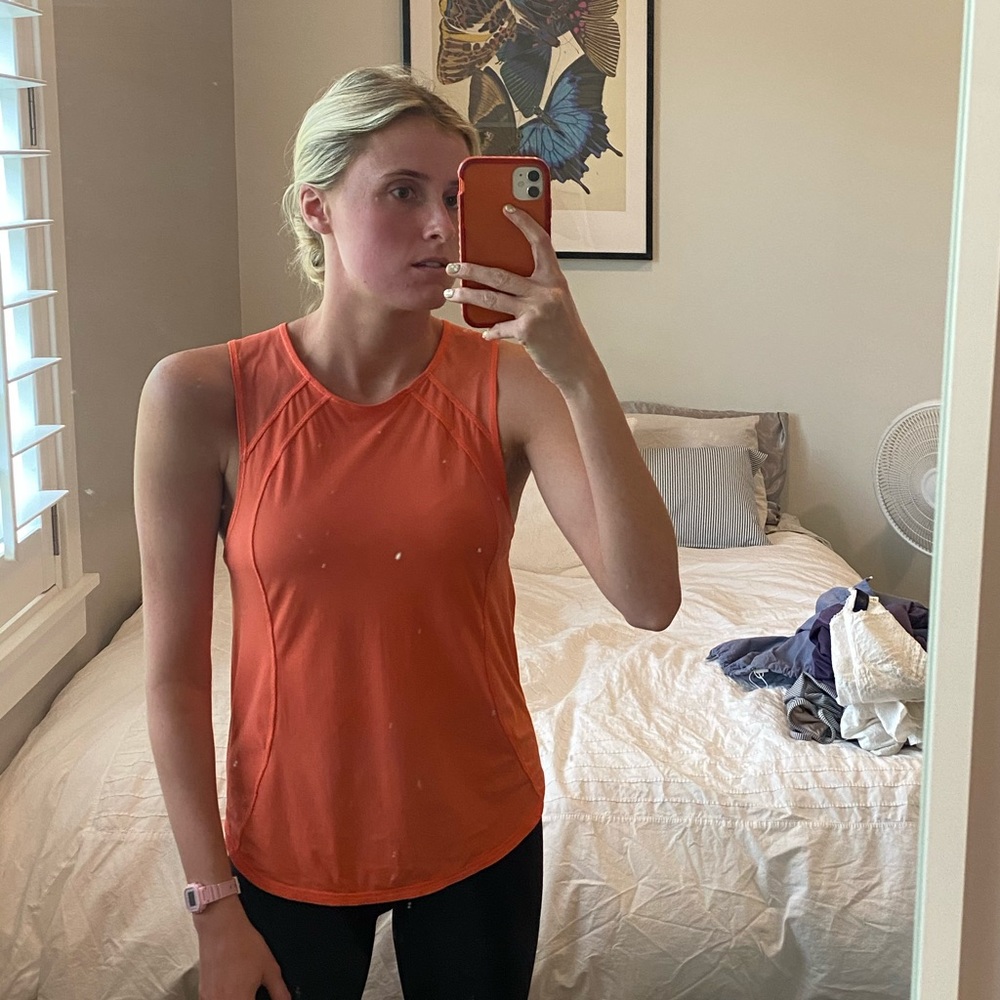 Coral Lululemon Tank Top